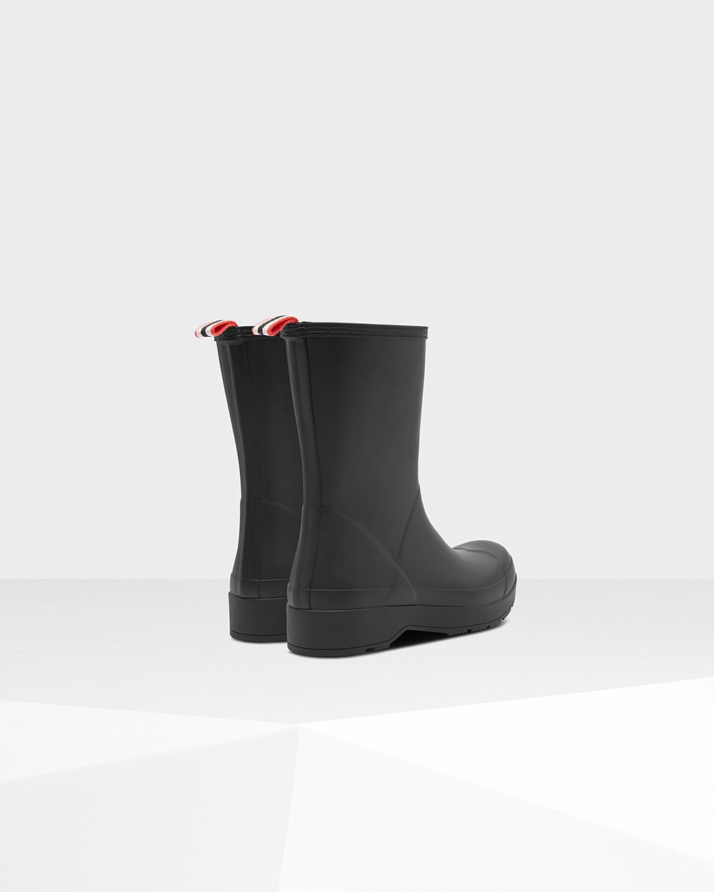 Play Botas Original Mid-Height Rain Hunter Hombre - Negros - 083671JNX